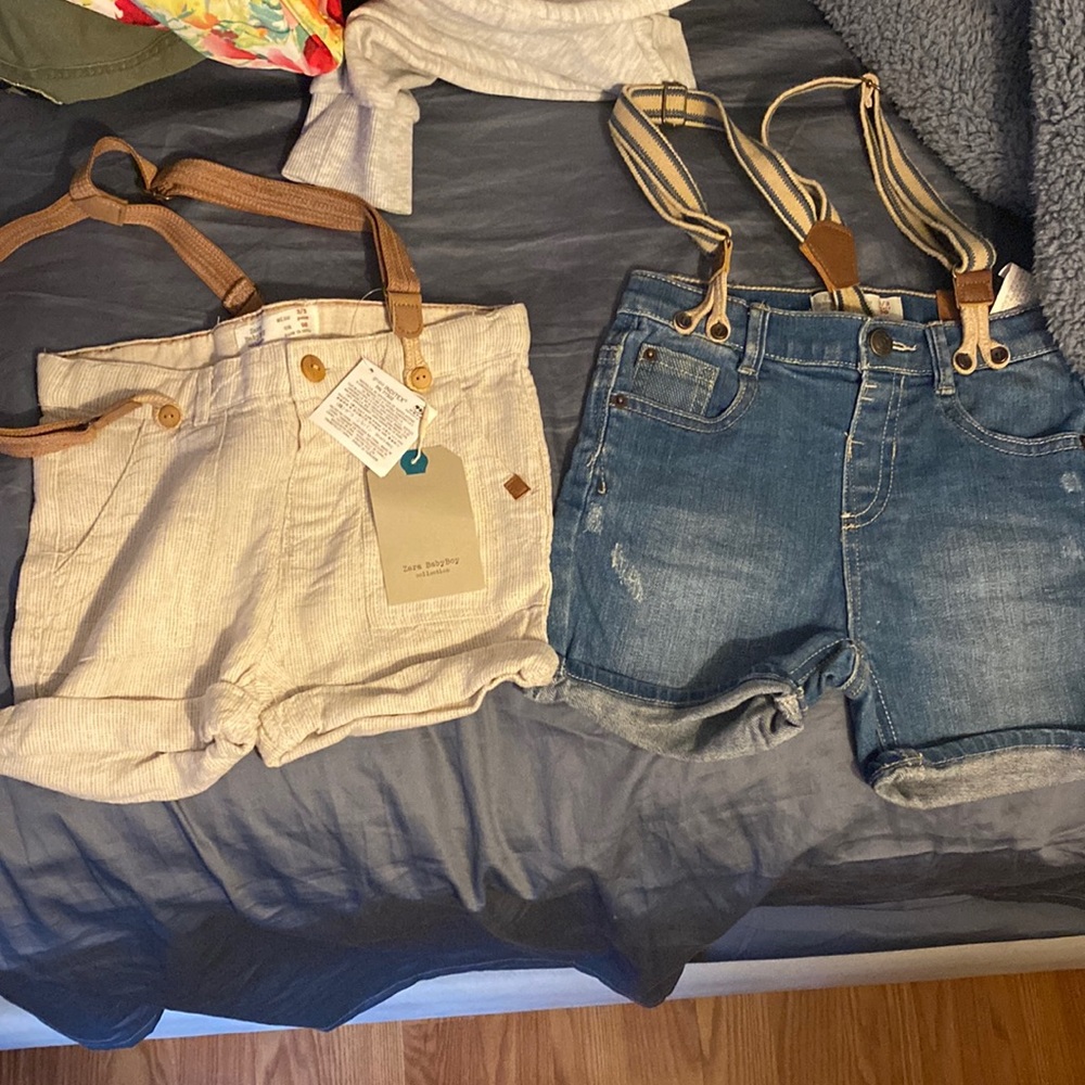 2 pairs brand new with tags from Zara size 2/3 years